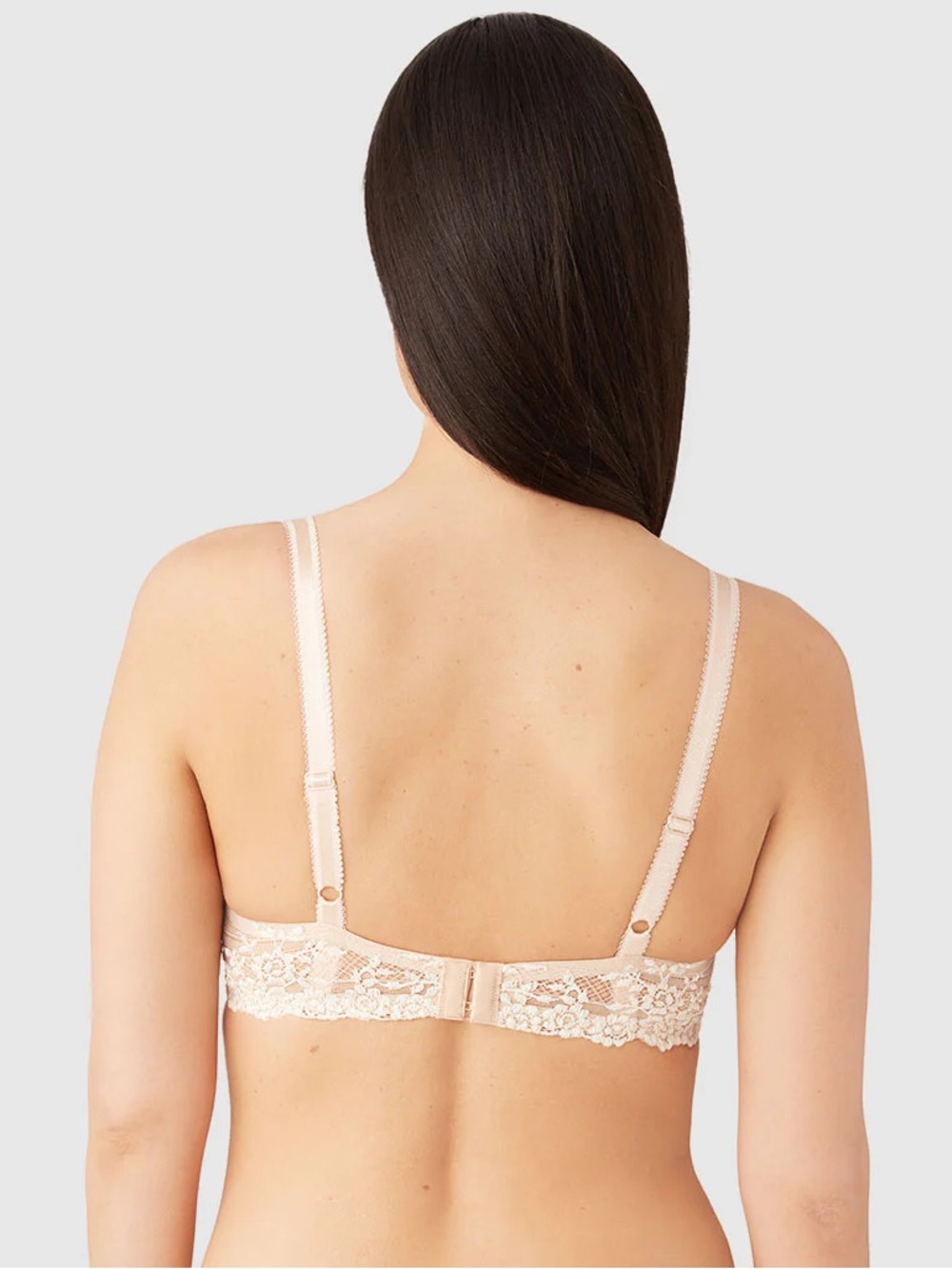 LIKE NEW BUNDLE Wacoal Nude and Black Embrace Lace T-Shirt Bras (34D) - Picture 4 of 7